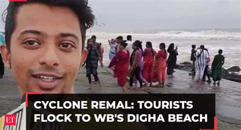 Cyclone Remal Aftermath Tourists Flock To Digha Beach After Cyclone Ravages West Bengal