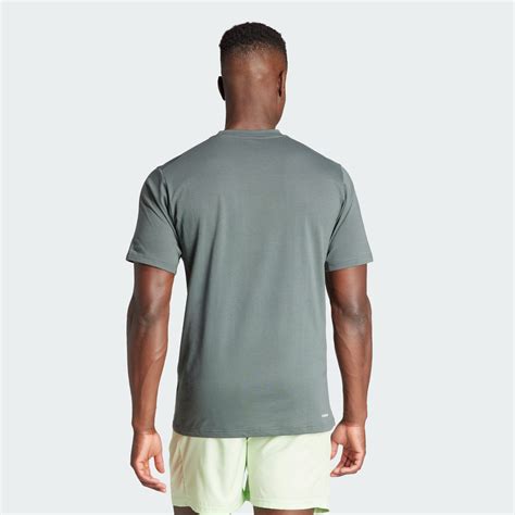 Men S Clothing Train Essentials Feelready Logo Training Tee Grey