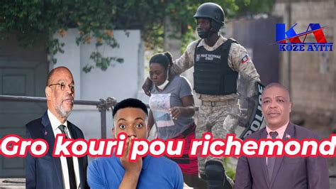 Sefini Pou Komis Ronald Richemond Apr L Fin Arete Kouzen Guy Philippe