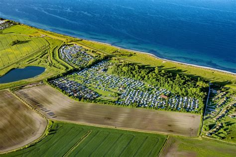 S Ssau Von Oben Campingplatz An Der Meeresk Ste Der Ostsee In S Ssau