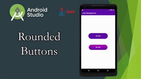 Custom Buttons In Android Using Android Studio Images