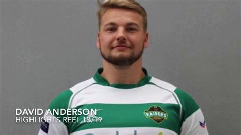 David Anderson Th Prop National 2 Rugby Highlights 1819 Hd Youtube