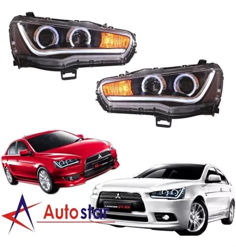 X Faros Led Mitsubishi Lancer Gts L Meses Sin Inter S