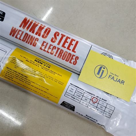 Jual Kawat Las Stainless Steel Nikko Steel Nsn Mm Elektroda