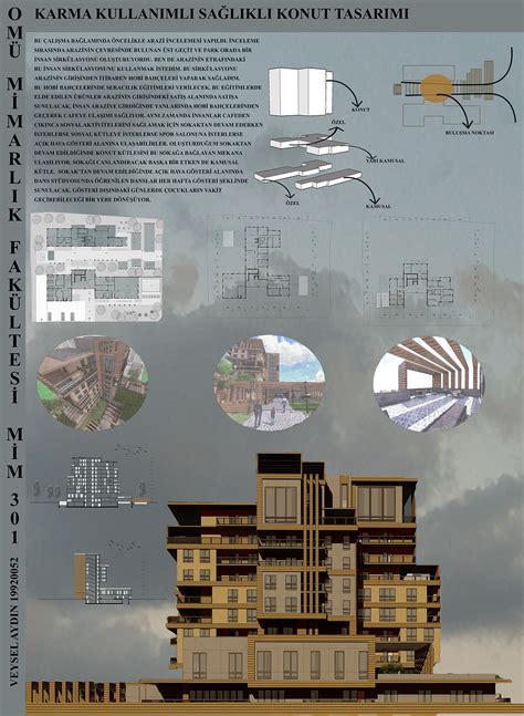 Mimari Poster Tasar M Architectural Poster Design On Behance