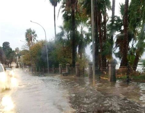 Maltempo A Messina Strade Completamente Allagate A Ganzirri FOTO