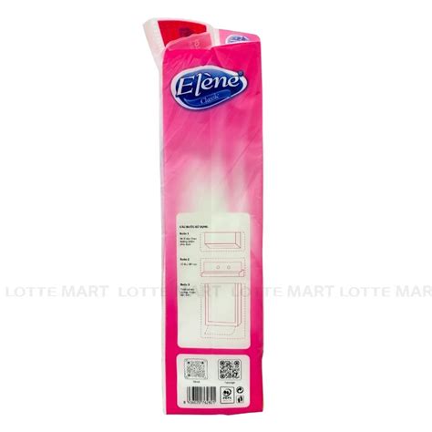 Khăn Giấy Rút Vệ Sinh Elène 4 Lớp Bịch 320 Tờ