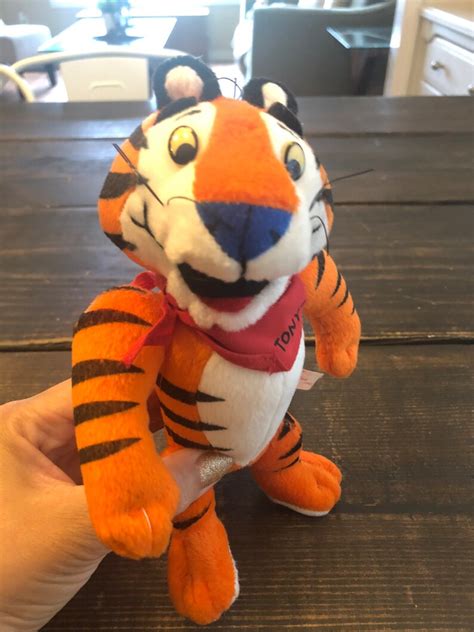 Vintage 1997 Tony The Tiger Kelloggs Frosted Flakes Plush Etsy