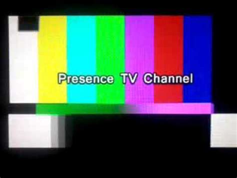 Presence Tv Channel Test Card On Eutel Sat West B West Youtube