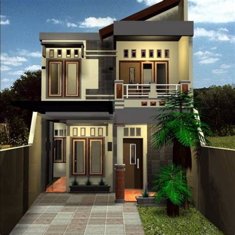 7 Inspirasi Desain Rumah Minimalis 2 Lantai Type 36 Pojok