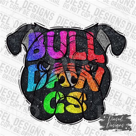 Bulldawgs Mascot 300 DPI Transparent PNG Digital File Only - Etsy