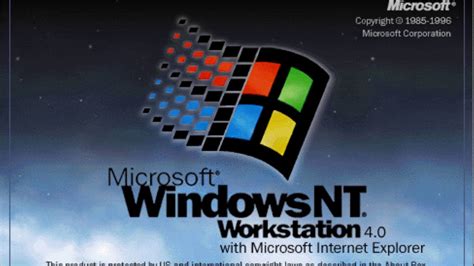 Startup Windows Nt 40 Youtube