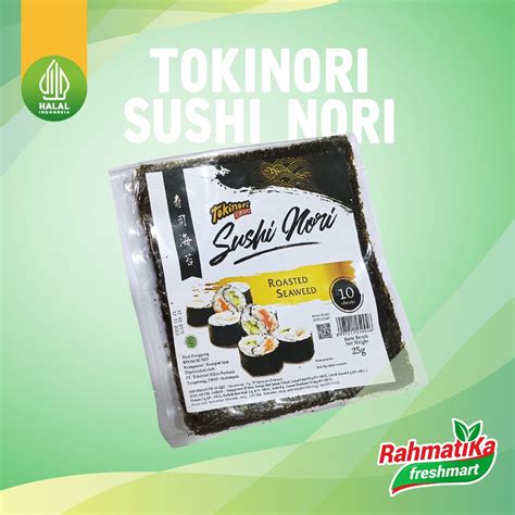 Jual Tokinori Sushi Nori Rumput Laut Halal Sheet Shopee Indonesia