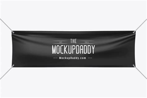 Vinyl Banner Mockup - Mockupdaddy