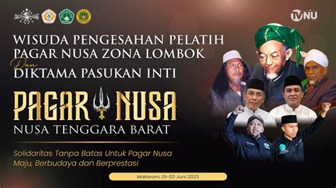 🔴 Live Wisuda Pengesahan Pelatih Pagar Nusa Dan Pendidikan Pertama