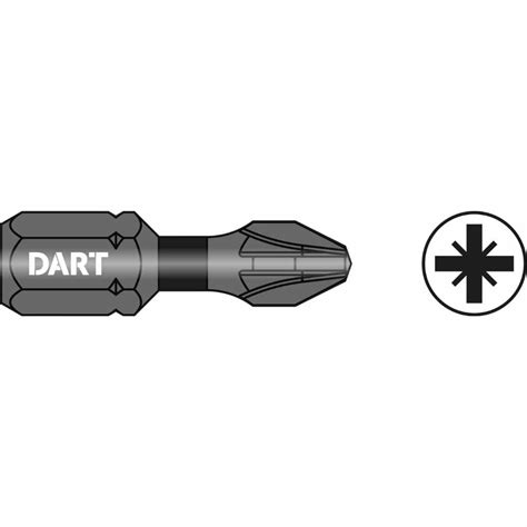 DART PZ2 25MM IMPACT DRIVER BIT 2 PACK Order Online Smiths Timber