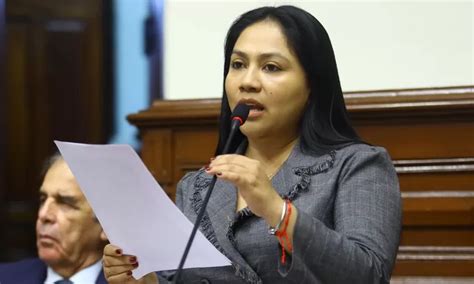 Congresista Heidy Juárez descartó volver a postular a la Comisión de Ética