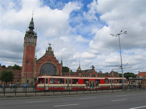 Gdansk Main Railway Station Gdańsk Główny Podwale Grodzkie Flickr