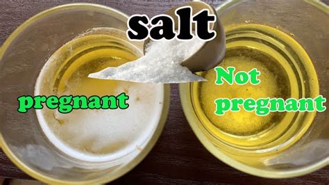 How To Test Pregnancy With Salt Decade Thirty