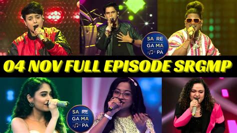 04 November Saregamapa Full Episode All Performance Shocking