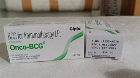 Onco Bcg Vaccine Cipla Ltd 1 Vial 40 Mg At Rs 800 Vial Bacille