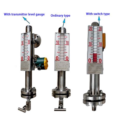 High Pressure Boiler Sight Glass Steam Level Gauges Float Magnetic