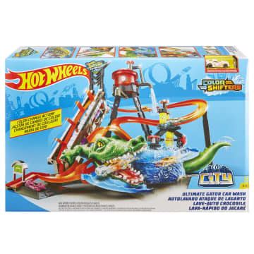 Hot Wheels Ultimate Gator Car Wash Play Set Mattel