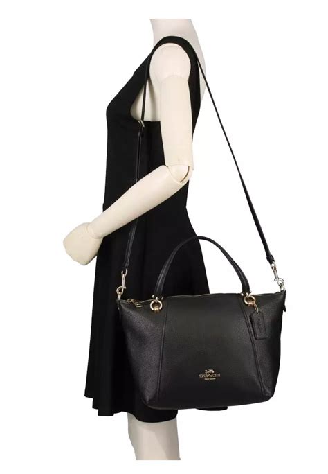 Buy COACH CLEARANCE Coach Kacey Satchel Black 2024 Online ZALORA