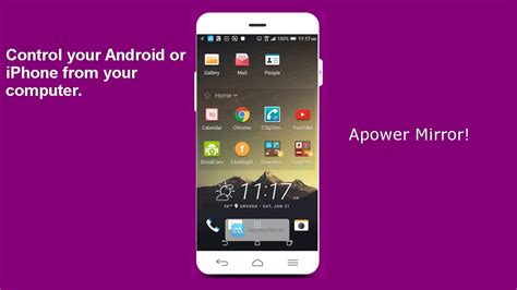 ApowerMirror - Controls Android or iPhone Using PC Tutorial - YouTube