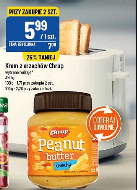 Mas O Orzechowe Crunchy Chrup Cena Promocje Opinie Sklep Blix Pl