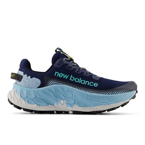 New Balance Mens Fresh Foam X Trail More V3 Hiking Shoes Bluegreen