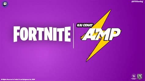 Fortnite X Kai Cenat Officially Announced Youtube