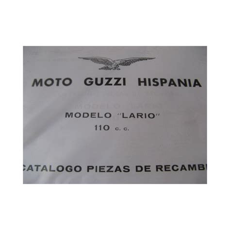 Guzzi 110 Libro De Despiece De Guzzi 110 Motos Clasicas MG