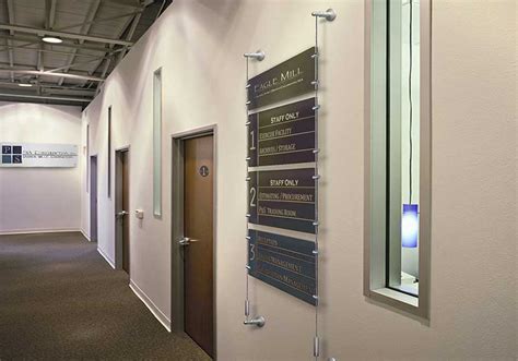 Signage And Office Directories On Cablesrods Nova Display Systems Inc