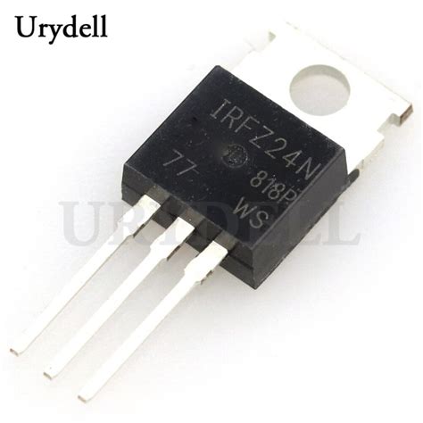 10pcs IRFZ24NPBF IRFZ24N 55V 17A N Channel MOSFET Transistor TO 220 New