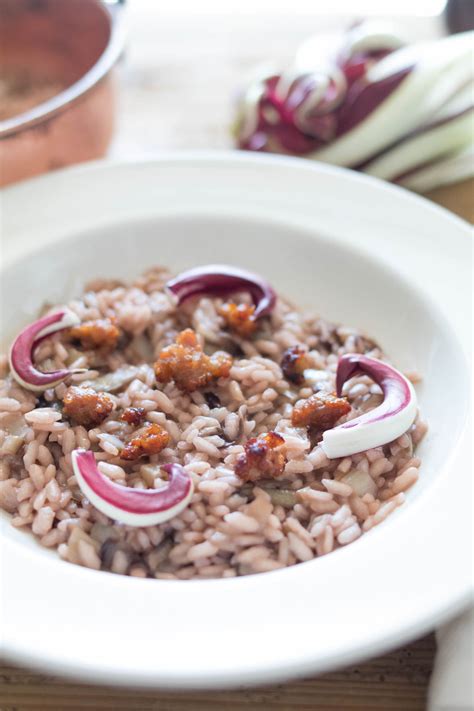 Risotto Radicchio E Salsiccia Dissapore