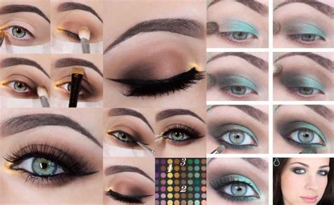 10 Step By Step Makeup Tutorials For Green Eyes Her Style Code