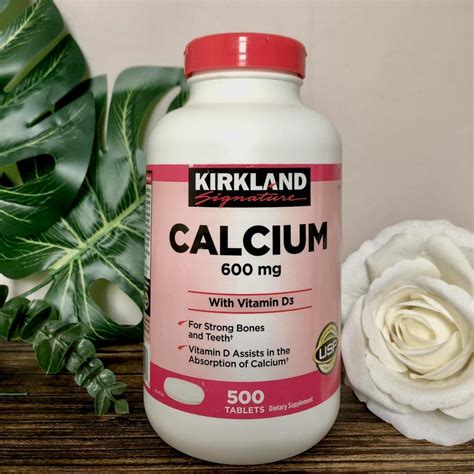 Viên Uống Calcium 600 Mg Vitamin D3 Kirkland 500 Viên Hàng Nhập Mỹ Chính Hãng Shopee Việt Nam