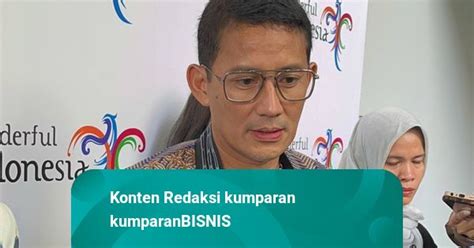 Sandiaga Uno Pemerintah Bentuk Indonesia Quality Tourism Fund Dana