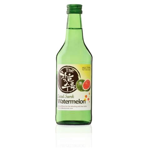 Buy Chateul Soorok Watermelon Soju 찾을수록 수박 소주 375ml Online Au