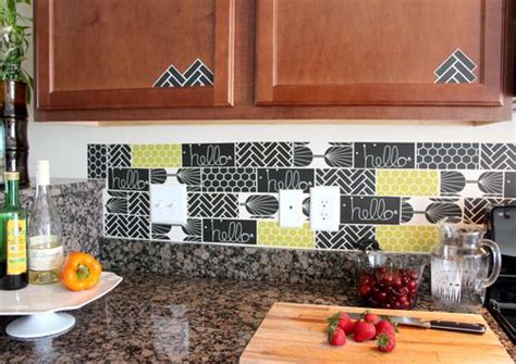 Inexpensive Diy Kitchen Backsplash Ideas And Tutorials You Should