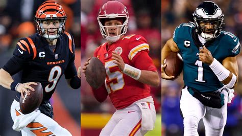 Three AP MVP Finalists Joe Burrow Jalen Hurts Patrick Mahomes