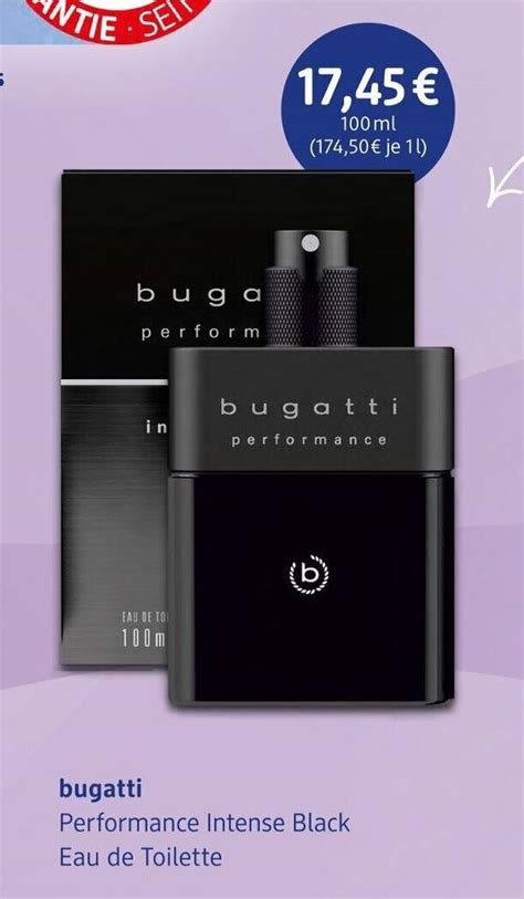 Bugatti Performance Intense Black Eau De Toilette 100ml Angebot Bei Dm