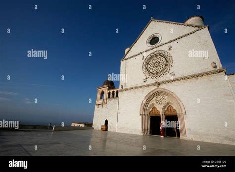 The Church At The Square At The Sacro Convento Di San Francesco De