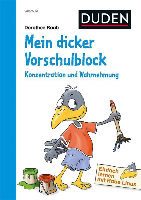 Einfach Lernen Mit Rabe Linus Mein Dicker Vorschulblock