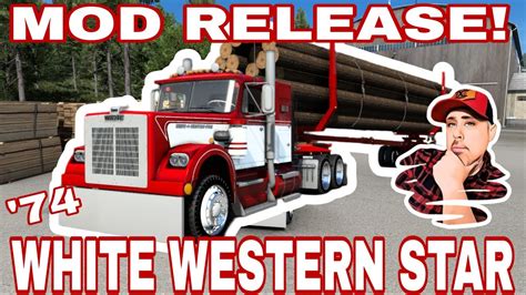 White Western Star Ats Mod Release Mason S Mod Shop Youtube