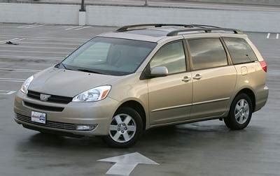 2004 Toyota Sienna Gas Tank Size. Capacity in Gallons, Litres