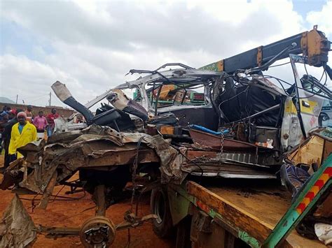 10 Killed As Trailer Rams Into Matatu Full Of Passengers