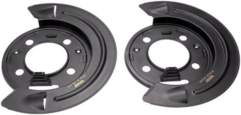 Dorman 924 226 Brake Dust Shield Pair Black Wheel Dust Shields