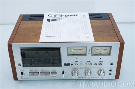 Pioneer Ct F9191 Vintage Cassette Deck Tape Recorder The Music Room